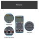 BSIDE ZT100 Digital Multimeter 4000 Counts Back Light AC/DC Voltage Ammeter Voltmeter Ohm Tester Frequency Diode Meter