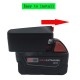 Battery Adapter Compatible for Milwaukee 18v M18 Batteries to Bosch 18v Pba Batteries Converter