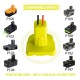 Battery Adapter Compatible for Ryobi One + 18v Battery Dock Power Connector