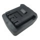 Battery Adapter with Charging Function Compatible for Dewalt 20v Li-ion Battery Conversion Black