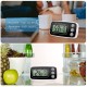 Battery Powered Electronic Digital Refrigerator  Thermometer Max/min Function 3 Mounting Options For Kitchen Home Restaurants Black