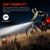 Bike Bicycle Lights USB LED Rechargeable Set Mtb Road Bike Front Rear Headlights Lamp Cycling Accessories Black Headlight+Blue Taillight Bike Bicycle Lights USB LED Rechargeable Set Mtb Road Bike Front Rear Headlights Lamp Cycling Accessories Black Headlight+Blue Taillight