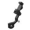 Bike Phone Mount Free Rotation Bicycle Handlebar Cell Phone Holder With 2500mAh Front Lights Spherical Compass black Handlebar no light Bike Phone Mount Free Rotation Bicycle Handlebar Cell Phone Holder With 2500mAh Front Lights Spherical Compass black Handlebar no light