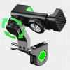 Bike Phone Mount Free Rotation Bicycle Handlebar Cell Phone Holder With 2500mAh Front Lights Spherical Compass black Handlebar with light Bike Phone Mount Free Rotation Bicycle Handlebar Cell Phone Holder With 2500mAh Front Lights Spherical Compass black Handlebar with light