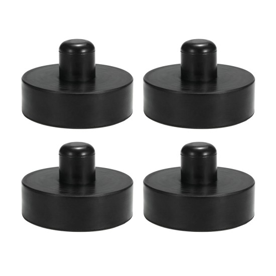 Black Rubber Jack Lift Point Pad Adapter Jack Pad Tool Chassis Jack Car Styling Accessories For Tesla Model X/S/3