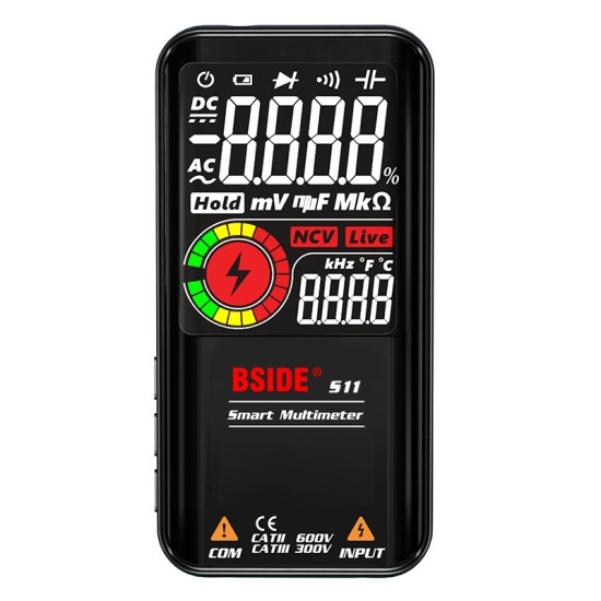 Bside Smart Large Screen S10 S11 Color Screen Multimeter  Instrument s11