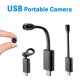 Portable Wide-angle USB Camera High Definition WIFI Remote Network USB Camera Monitoring Camera black