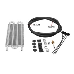 Car Air Condenser Radiator Cooler Fin Pipe Belt Condenser 4 Row Pipes CondenserGeneral Application