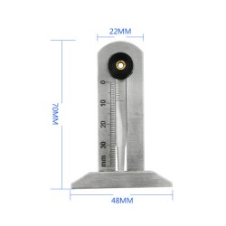 Car Tyre Tire Tread Depth Gauge Stainless Steel Meter Measurer Tool Tire depth gauge 0-30MM