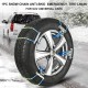 Car Tyre Winter Roadway Safety Tire Snow Adjustable Anti-skid Safety Double Snap Skid Wheel Chains Photo Color