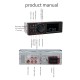 Cars Radios SWM M2 Cars Stereos MP3 Music Player FM Radio Bluetooth USB TF AUX Head Unit BT Music Player Black