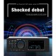 Cars Radios SWM M2 Cars Stereos MP3 Music Player FM Radio Bluetooth USB TF AUX Head Unit BT Music Player Black