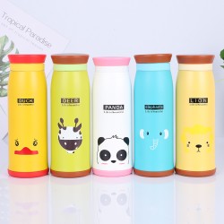 Cartoon Printing Large Tummy Stainless Steel Vacuum Thermal Cup