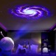 Caterpillar-shape Projection Lamp 360-degree Rotation Starry Sky Moon Night Light projection lamp