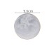 Ceramic Coaster Porcelain Mats Table Decoration Kitchen Tool Luxury Marble Pattern Grey Round with Gold Line