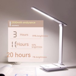 Children Led Reading Lights 390ml 3 Colors Adjustable Eye Protection Wireless Charging Desk Lamp Rechargeable