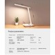 Children Led Reading Lights 390ml 3 Colors Adjustable Eye Protection Wireless Charging Desk Lamp Rechargeable