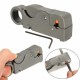 Coaxial-cable Wire Stripper Wire Stripping Pliers Knife Practical Electrician Tool  gray