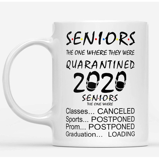 Coffee Mug Ceramic Cup for Mother's Day 2020 Quarantine Seniors