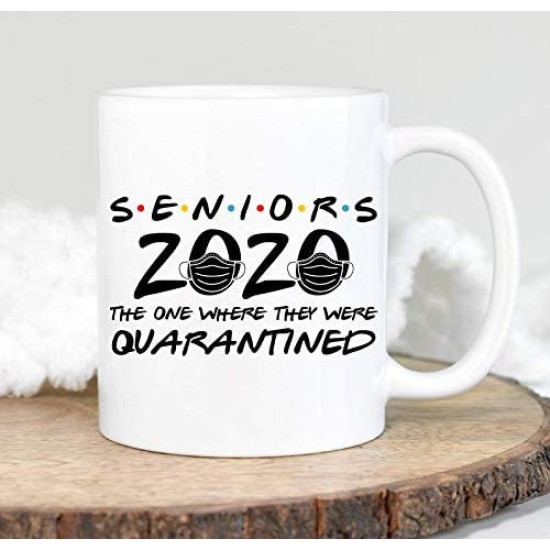 Coffee Mug Ceramic Cup for Mother's Day 2020 Quarantine Seniors