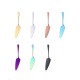 Colorful Stainless Steel Serrated Edge Cake Server Blade Cutter Pie Pizza Shovel Cake Spatula Baking Tool colorful