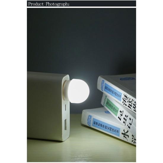 Computer Mini Usb Night Light Eye Protective Led Lamp Mobile Power Emergency Lights warm light