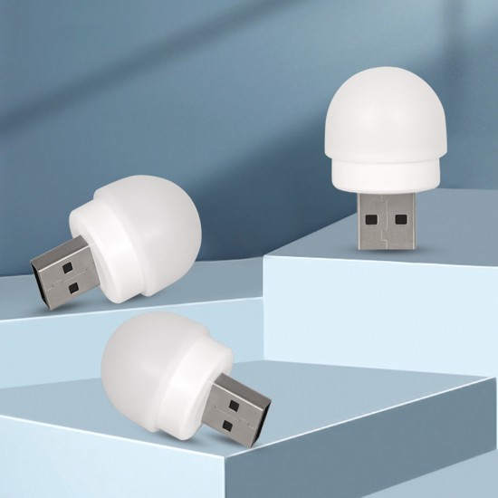 Computer Mini Usb Night Light Eye Protective Led Lamp Mobile Power Emergency Lights white light