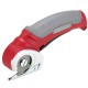 Cordless Electric Scissors 4.2v 2.0ah Lithium Battery Electric Cutter Red