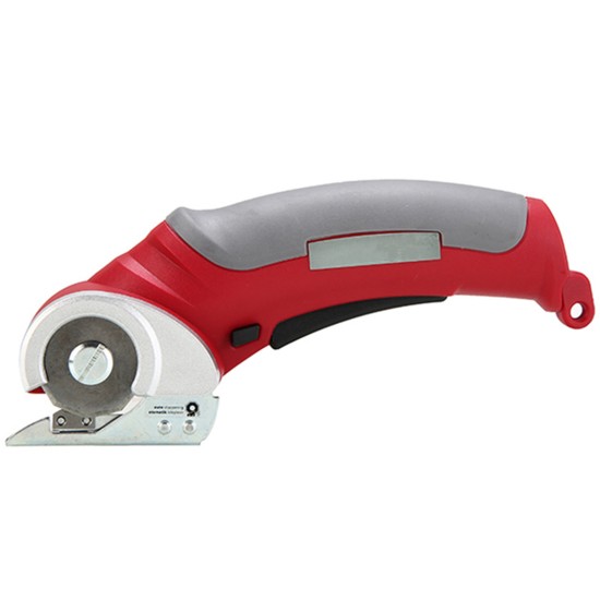 Cordless Electric Scissors 4.2v 2.0ah Lithium Battery Electric Cutter Red