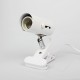 Crawler Lamp Frame Tortoise Lamp Lizard Snake Lamp Clip 360 Degree Universal Metal Head Holder white