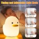 Cute Duck Led Night Light Children Bedside Dimmable Table Lamp Yellow Light