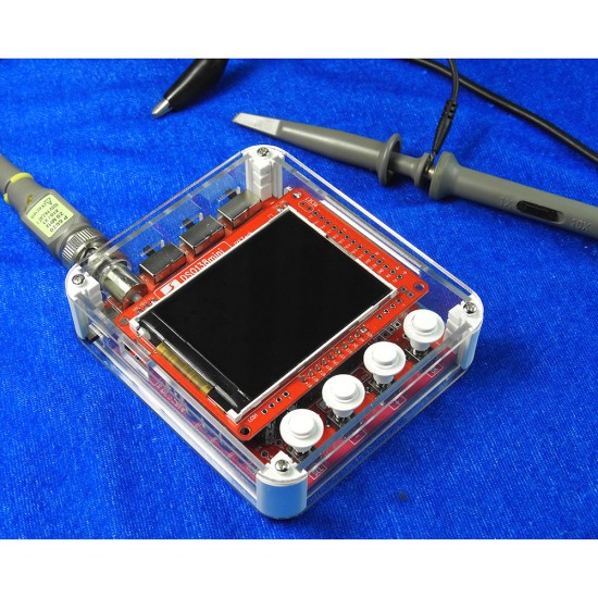 DSO 138 Mini Oscilloscope DIY Handheld Portable USB Digital Storage finished product with shell