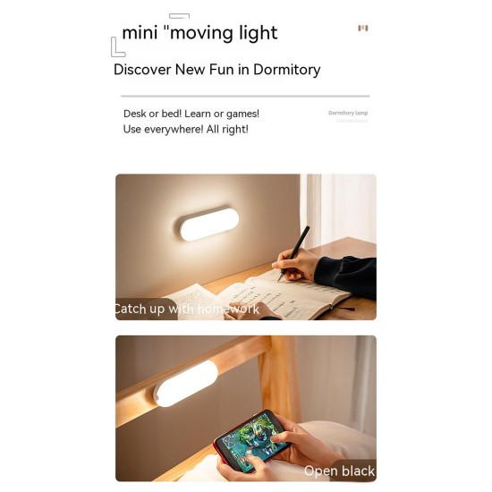 Dc 5v Led Table Lamp Rechargeable High Brightness Motion Sensor Eye Protection Bedside Reading Lights