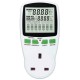 Digital Lcd Energy Power Wattmeter  Meter Wattage Analyzer Electricity Outlet Power Monitor EU plug