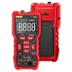 Digital Multimeter Professional 9999 Tester Thermocouple Kit Va Display Screen High configuration red