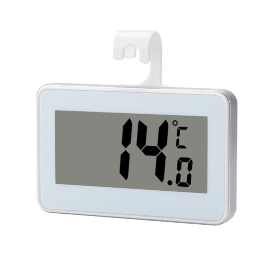 Digital Refrigerator Freezer Room Thermometer With Hanging Hook High Accuracy Meter