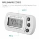 Digital Thermometer Lcd Screen Refrigerator Fridge Freezer Room Temperature Meter White