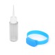 Disinfectant Sanitizer Dispenser Bracelet Sanitizer Bracelet Wristband Hand Sanitizer Dispensing Silicone Bracelet Blue suit