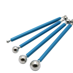 Double Steel Pressed  Ball Tile Grout Tools Repairing Floor Pressure Stick Blue