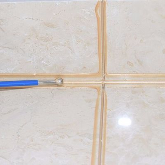 Double Steel Pressed  Ball Tile Grout Tools Repairing Floor Pressure Stick Blue