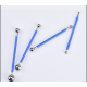 Double Steel Pressed  Ball Tile Grout Tools Repairing Floor Pressure Stick Blue