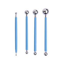 Double Steel Pressed  Ball Tile Grout Tools Repairing Floor Pressure Stick Blue