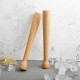 Drink  Muddler Wooden Masher Beechwood Cocktail Damper Tool Hammer For Popsicle Wood color