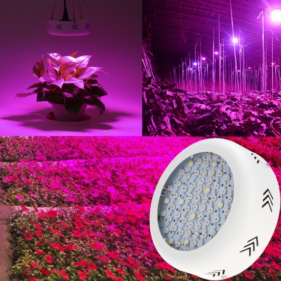 Dual Core 216 Watt LED Plant Growth Lamp Full Spectrum Indoor Fill Light UFO Plant Growth Lamp European regulations