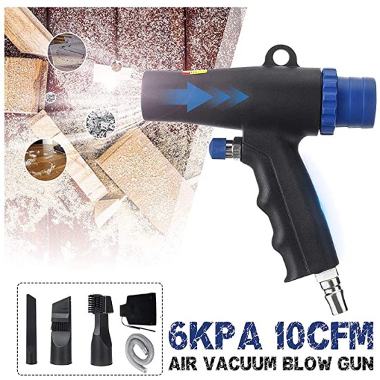 Dual Purpose Pneumatic Vacuum Cleaner Cleaning Tool