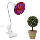 E27 20W 200 LED 2835SDM Plant Grow Light with Clip Red & Blue Light for Indoor Hydroponic Plant Vegetable Cultivation Horticulture Industrial Seedling  U.S. regulations