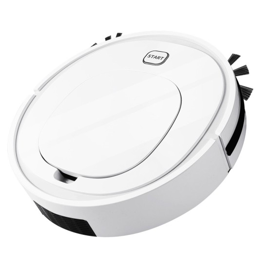 ES32 Intelligent Robot Vacuum Cleaner Cleaning Machine Charging Auto Sweeping Machine white