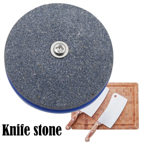 Electric Stone Grinder Grinding Tool Industrial Whetstone Sharpener Drill Garden Tenon Blade Blue