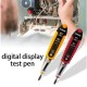 Electrician  Electric  Tester VD700 Digital Display With Led Lighting Multi-function Safety Induction Tool VD700 red (no battery)