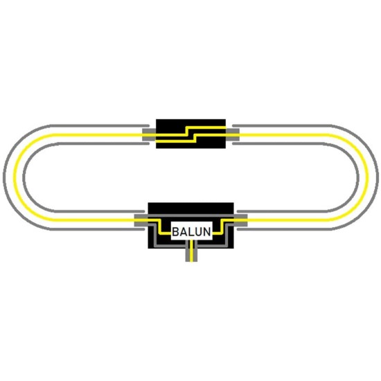 Electromagnetic  Antenna Portable Passive Magnetic Loop Antenna For Hf Vhf as shown